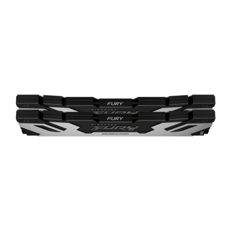 Kingston FURY Renegade - DDR5 - kit - 32 GB: 2 x 16 GB - DIMM 288-pin - 8000 MHz  /  PC5-64000 - CL38 - 1.1 V - unbuffered - on-die ECC - black with silver - 10