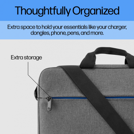 HP Prelude - Notebook carrying case - 13.3" - 15.6" - for HP 15; ENVY x360; Pavilion Gaming 15; Pro x360; ProBook 45X G9; ZBook Power G9 - 7