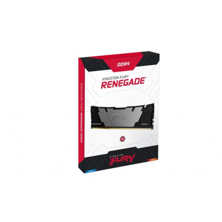 Kingston FURY Renegade - DDR4 - kit - 64 GB: 2 x 32 GB - DIMM 288-pin - 3200 MHz  /  PC4-25600 - CL16 - 1.35 V - unbuffered - non-ECC - black - 1