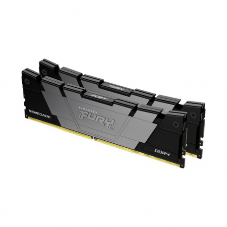Kingston FURY Renegade - DDR4 - kit - 64 GB: 2 x 32 GB - DIMM 288-pin - 3200 MHz  /  PC4-25600 - CL16 - 1.35 V - unbuffered - non-ECC - black - 14