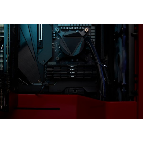 Kingston FURY Renegade - DDR4 - kit - 64 GB: 2 x 32 GB - DIMM 288-pin - 3200 MHz  /  PC4-25600 - CL16 - 1.35 V - unbuffered - non-ECC - black - 15
