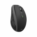 Logitech MX Anywhere 2S - Mouse - laser - 7 buttons - wireless - 2.4 GHz, Bluetooth 4.0 LE - USB Logitech Unifying receiver - graphite