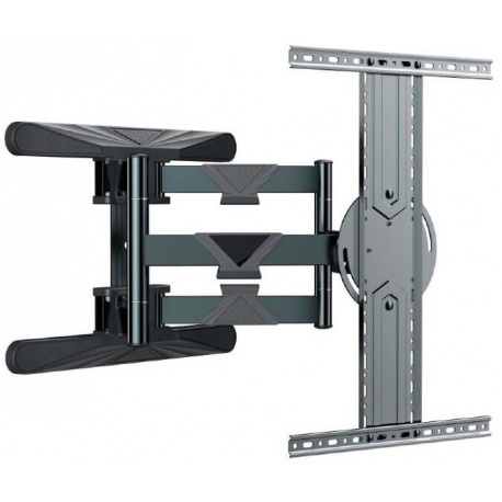 Gembird WM-80STR-01 - Mounting kit (wall mount) - full-motion - for LCD TV - rotating - steel - screen size: 40"-80" - 0