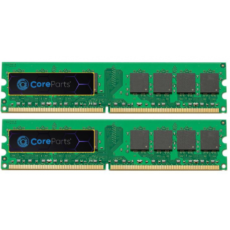 CoreParts - DDR2 - kit - 8 GB: 2 x 4 GB - DIMM 240-pin - 800 MHz  /  PC2-6400 - registered - ECC - 0