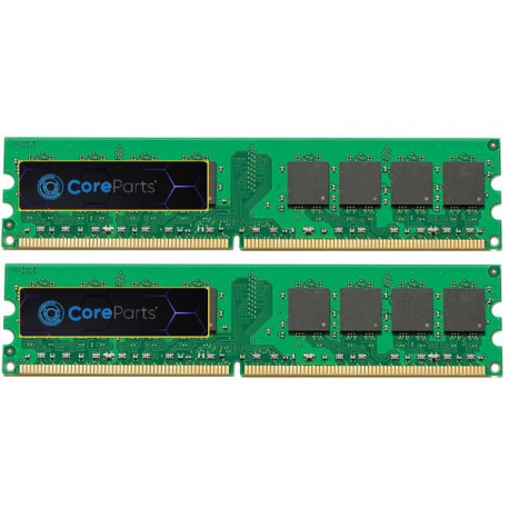 CoreParts - DDR2 - kit - 8 GB: 2 x 4 GB - DIMM 240-pin - 667 MHz  /  PC2-5300 - registered - ECC - for Lenovo System x3455; x3755 - 0