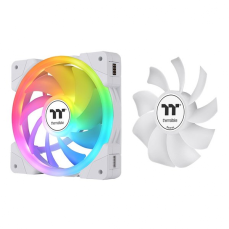 Thermaltake SWAFAN EX12 ARGB - Premium Edition - case fan - 120 mm - white (pack of 3) - 2