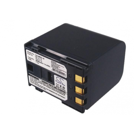 CoreParts - Battery - Li-Ion - 2000 mAh - 14.8 Wh - dark grey - for Canon DC301, DC310, DC320, DC330, DC410, DC420, HV30; LEGRIA HV40; VIXIA HG10, HV30, HV40 - 0