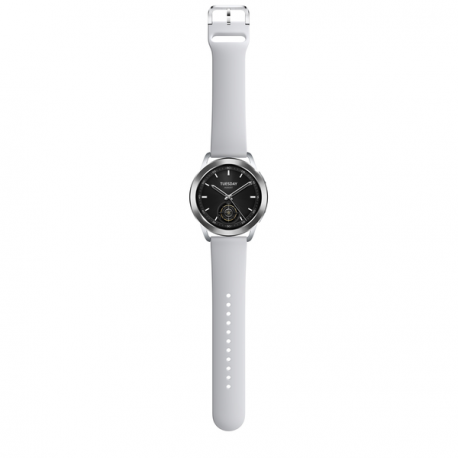 Xiaomi Watch 2 - Smart watch with strap - wrist size: 140-210 mm - display 1.43" - 32 GB - Wi-Fi, Bluetooth - 36.8 g - silver - demo - 5