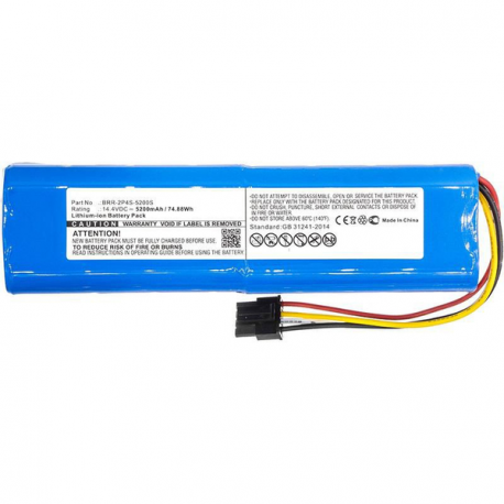 CoreParts - Battery - Li-Ion - 5200 mAh - 74.9 Wh - for Xiaomi Roborock S50 - 0