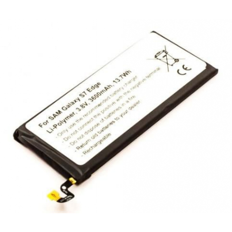CoreParts - Battery - Li-pol - 3600 mAh - 13.68 Wh - black, white - for Samsung Galaxy S7 - 0