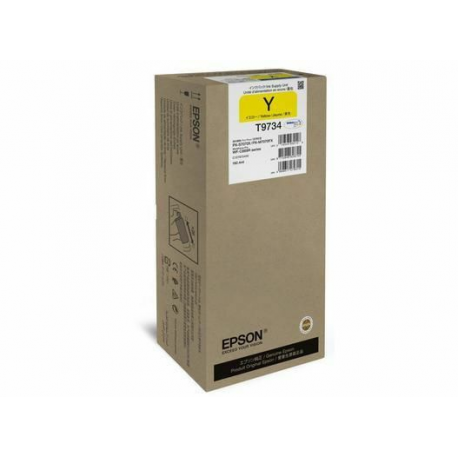 Epson T9734 - 192.4 ml - XL size - yellow - original - ink pack - 0