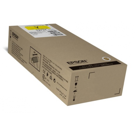 Epson T9734 - 192.4 ml - XL size - yellow - original - ink pack - 2