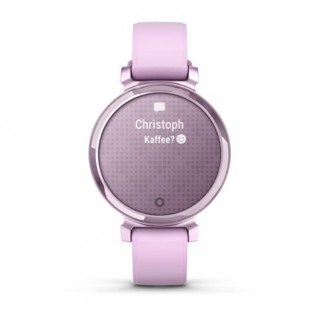 Garmin Lily 2 - Metallic lilac - smart watch with band - silicone - lilac - wrist size: 110-175 mm - monochrome - Bluetooth - 24.4 g - 5