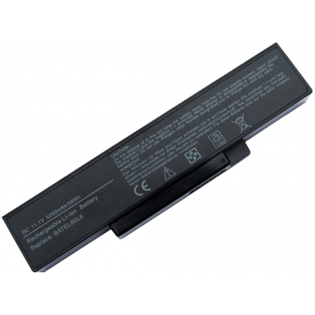 CoreParts - Laptop battery - Lithium Ion - 6-cell - 4400 mAh - 49 Wh - black - 0