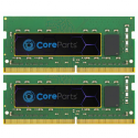 CoreParts - DDR4 - kit - 8 GB: 2 x 4 GB - SO-DIMM 260-pin - 2400 MHz / PC4-19200 - 1.2 V - unbuffered - non-ECC