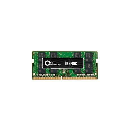 CoreParts - DDR4 - module - 4 GB - SO-DIMM 260-pin - 2400 MHz  /  PC4-19200 - 1.2 V - unbuffered - non-ECC - 0