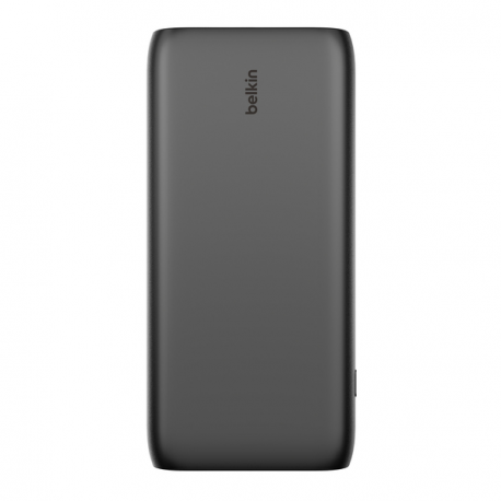 Belkin BoostCharge - Power bank - 26000 mAh - 32 Watt - Fast Charge, PD - 4 output connectors (USB, 24 pin USB-C) - on cable: USB-C - 4