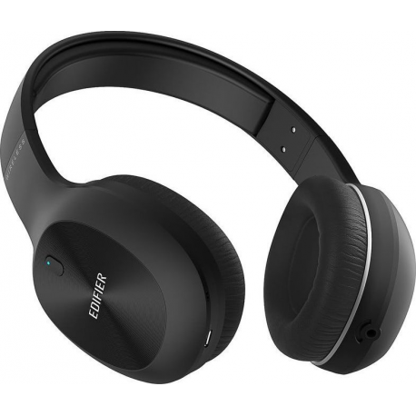 Edifier W800BT Plus - Headphones with mic - full size - Bluetooth - wireless, wired - 3.5 mm jack - black - 1