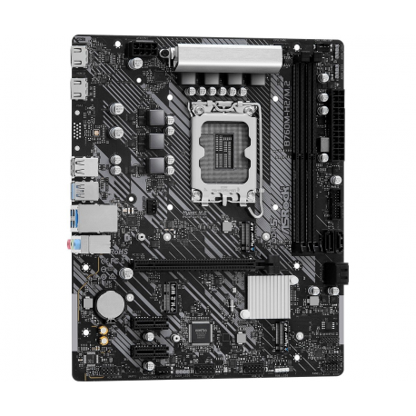 ASRock B760M-H2 / M.2 - Motherboard - micro ATX - LGA1700 Socket - B760 Chipset - USB 3.2 Gen 1 - 2.5 Gigabit LAN - onboard graphics (CPU required) - HD Audio (8-channel) - 3