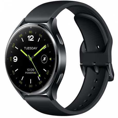 Xiaomi Watch 2 - Smart watch with strap - wrist size: 140-210 mm - display 1.43" - 32 GB - Wi-Fi, Bluetooth - 36.8 g - black - 4