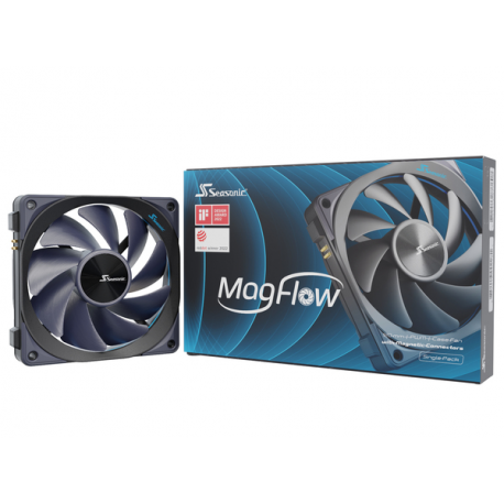 Seasonic MagFlow 1225 PWM - Case fan - 120 mm - 6