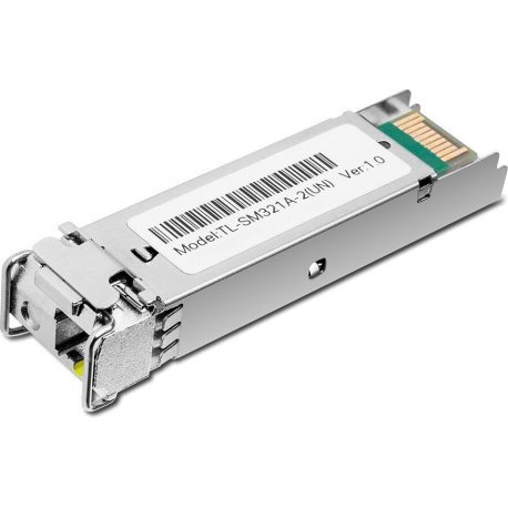 TP-Link TL-SM321A-2 V1 - SFP (mini-GBIC) transceiver module - 1GbE - 1000Base-BX - LC / UPC single-mode - up to 2 km - 1310 (RX) / 1550 (TX) nm - 0