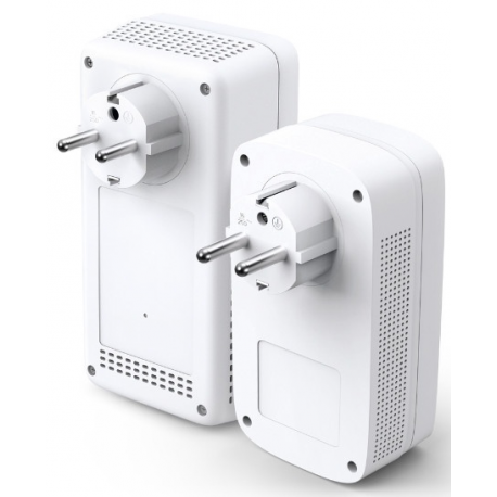 TP-Link TL-WPA8631P V4 - Powerline adapter 1GbE, HomePlug AV (HPAV), HomePlug AV (HPAV) 2.0, IEEE 1901 - Wi-Fi 5 - Dual Band - wall-pluggable - 1