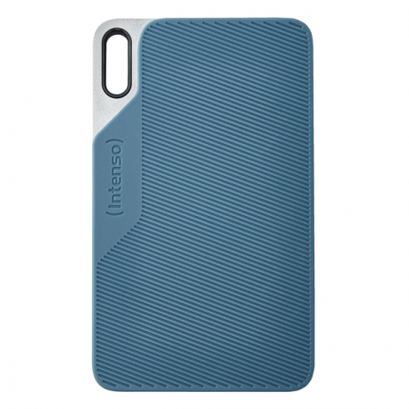 Intenso TX100 - SSD - 2 TB - external (portable) - USB 3.2 Gen 1x1 (USB-C connector) - grey-blue - 1