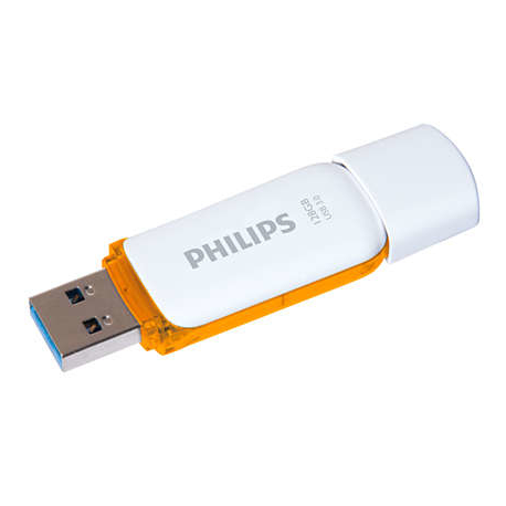 Philips FM12FD75B Snow edition 3.0 - USB flash drive - 12 GB - USB 3.0 - snow white - 0