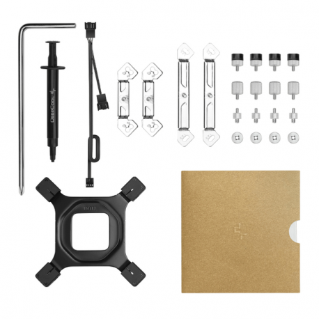 Deepcool AK620 DIGITAL WH - Processor cooler - (for: LGA1155, LGA2011, LGA1150, LGA2011-3, LGA1151, AM4, LGA2066, LGA1200, LGA1700, AM5) - 120 mm - white - 8