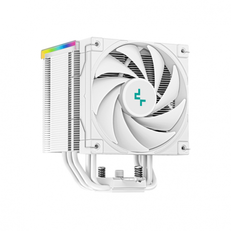 Deepcool AK500 DIGITAL WH - Processor cooler - (for: LGA1155, LGA2011, LGA1150, LGA2011-3, LGA1151, AM4, LGA2066, LGA1200, LGA1700, AM5) - 120 mm - white - 0