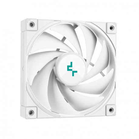 Deepcool AK400 DIGITAL WH - Processor cooler - (for: LGA1155, LGA1150, LGA1151, AM4, LGA1200, LGA1700, AM5) - 120 mm - white - 7