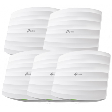 TP-Link Omada EAP245 V3 - Radio access point - 2 ports - Wi-Fi 5 - 2.4 GHz, 5 GHz - cloud-managed - wall / ceiling mountable (pack of 5) - 6