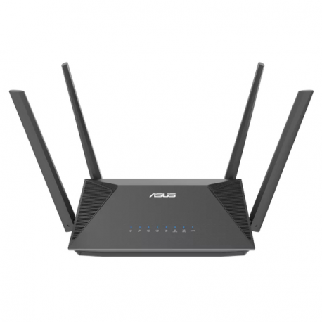 ASUS RT-AX52 - - wireless router - 3-port switch - 1GbE - Wi-Fi 6 - Tri-Band - 3