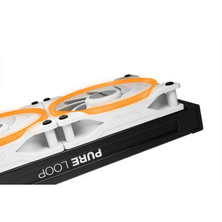 be quiet! Light Wings - Case fan - PWM - 140 mm - white (pack of 3) - 1