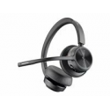 Poly Voyager 4320-M - Voyager 4300 series - headset - on-ear - Bluetooth - wireless, wired - USB-A - black - Zoom Certified, Certified for Microsoft Teams