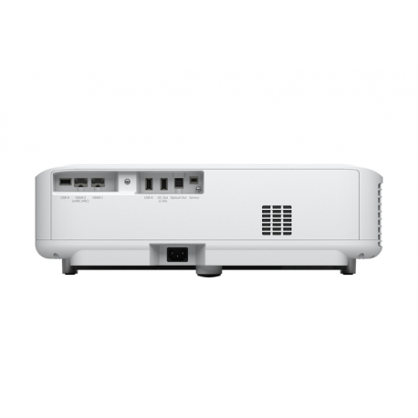 Epson EH-LS650W - 3LCD projector - 3600 lumens (white) - 3600 lumens (colour) - 16:9 - 4K - ultra short-throw lens - 802.11ac wireless - white - Android TV - 7
