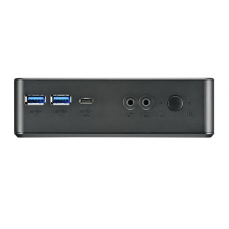 Shuttle XPC nano NC40U7 - Barebone - mini PC - 1 x Core i7 1255U  /  1.7 GHz - RAM 0 GB - UHD Graphics 620 - GigE - black - 5