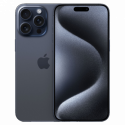 Apple iPhone 15 Pro Max - 5G smartphone - dual-SIM  /  Internal Memory 256 GB - OLED display - 6.7" - 2796 x 1290 pixels (120 Hz) - 3x rear cameras 48 MP, 12 MP, 12 MP - front camera 12 MP - blue titanium