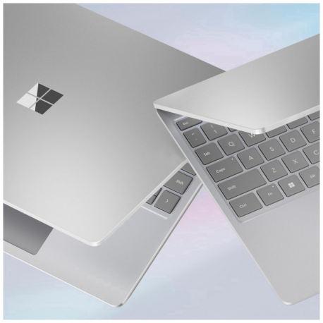 Microsoft Surface Laptop Go 3 for Business - Intel Core i5 - 1235U  /  up to 4.4 GHz - Win 11 Pro - Intel Iris Xe Graphics - 16 GB RAM - 256 GB SSD - 12.4" touchscreen 1536 x 1024 - 802.11a / b / g / n / ac / ax - platinum - kbd: Italian / English - 6