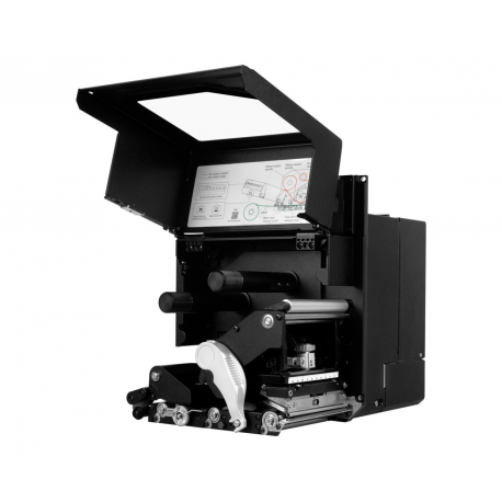 PEX-2340R, RIGHT HAND, 300dpi, 4-INCH WIDE, 3.5-INCH COLOR LCD, DRAM 512MB/FLASH 512MB, GPIO  DB15F +LPT, USB+RS-232+ETHERNET+US - 2