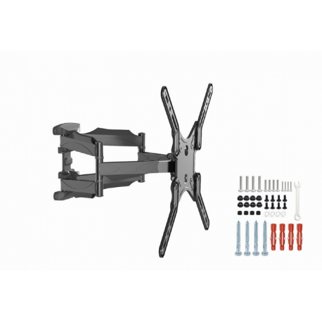 Gembird WM-60ST-01 - Mounting kit (wall mount) - for LCD / LED display - full motion - steel - screen size: 32"-60" - 9