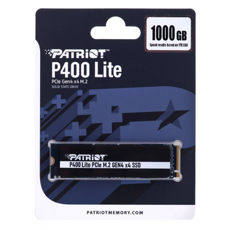 Patriot P400 Lite - SSD - 1 TB - internal - M.2 2280 - PCIe 4.0 x4 - 7