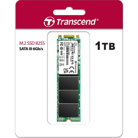 Transcend MTS825S - SSD - 1 TB - internal - M.2 2280 - SATA 6Gb/s - 1