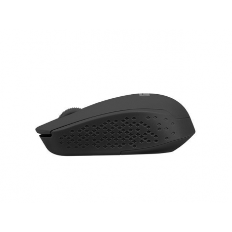Natec STORK - Mouse - optical - 3 buttons - wireless - 2.4 GHz - USB wireless receiver - black - 3