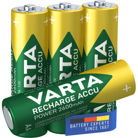 Varta 1x4 Pro. NiMH 2500 mAh AA - 6