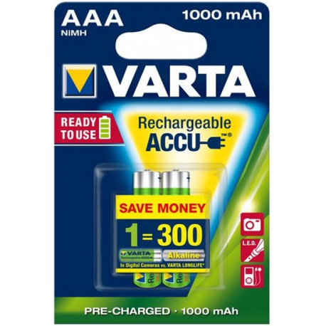 Varta 1x2 Pro. NiMH 1000 mAh AAA - 1