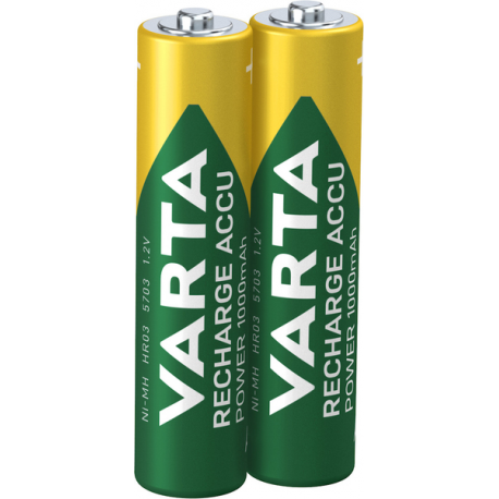 Varta 1x2 Pro. NiMH 1000 mAh AAA - 9