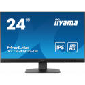 iiyama ProLite XU2493HS-B6 - LED monitor - 24" (23.8" viewable) - 1920 x 1080 Full HD (1080p) @ 100 Hz - IPS - 250 cd / m² - 1300:1 - 0.5 ms - HDMI, DisplayPort - speakers - black, matte