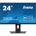 iiyama ProLite XUB2493HS-B6 - LED monitor - 24" (23.8" viewable) - 1920 x 1080 Full HD (1080p) @ 100 Hz - IPS - 250 cd / m² - 1300:1 - 0.5 ms - HDMI, DisplayPort - speakers - black, matte